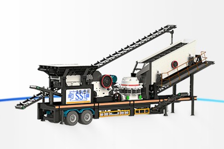 Vpm-4 combined mobile crushing station