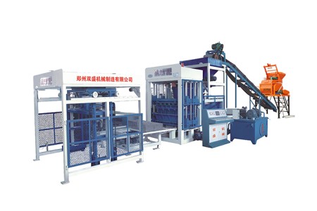 QT10-15 Fully automatic brick making machine