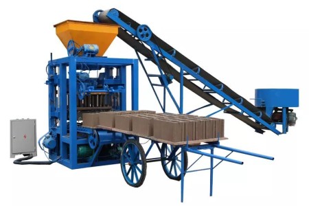 QTJ4-30A Semi-automatic brick making machine