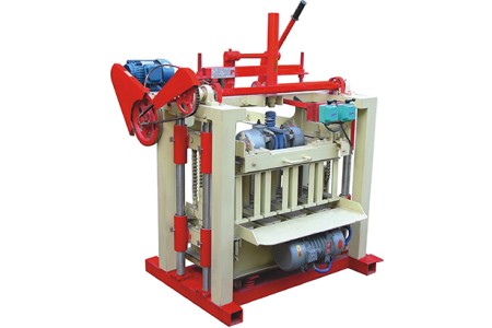 QTJ4-10 small hollow brick making machine